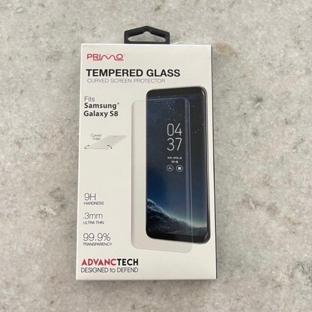 Primo Screen Protector Samsung Galaxy S8 New in Box!